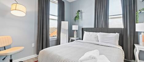 1 chambre, fer et planche à repasser, Wi-Fi gratuit, draps fournis