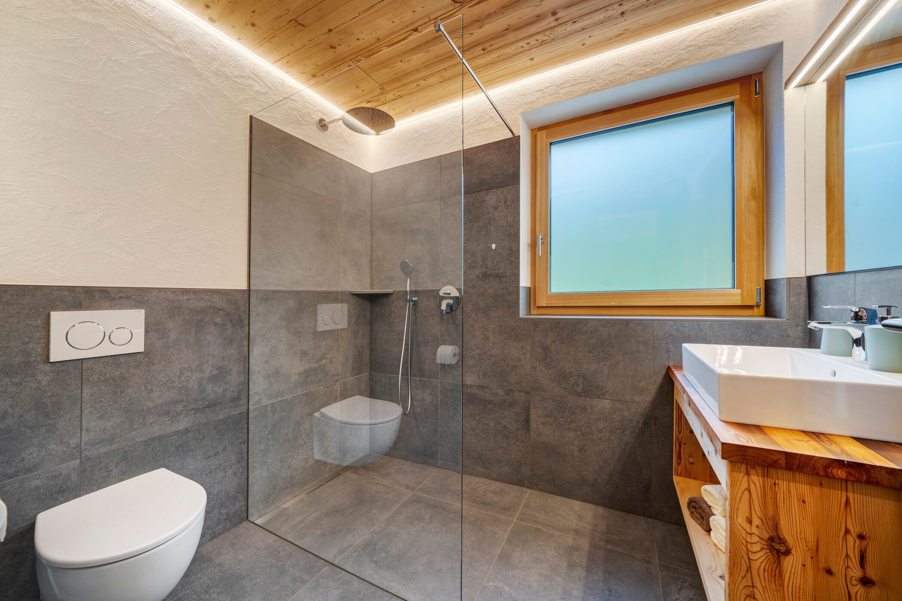 シャワー、ヘアドライヤー、タオル