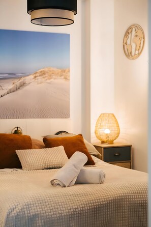 2 soverom, strykejern/-brett, wi-fi (inkludert) og sengetøy