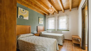 2 slaapkamers, beddengoed