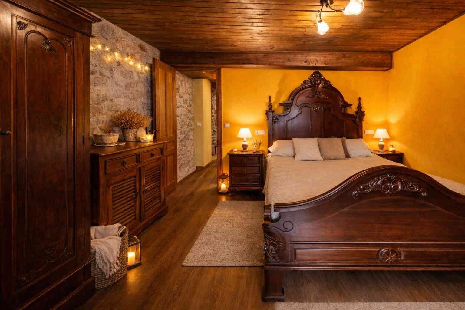 1 dormitorio, tabla de planchar con plancha, wifi gratis y ropa de cama