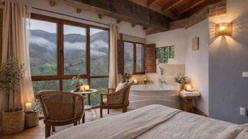 1 habitación, tabla de planchar con plancha, wifi gratis y ropa de cama