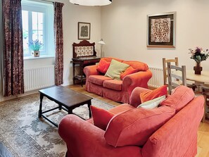 Fireplace - 2 bedroom accommodation in Chatton, near Alnwick (Chatton, near Alnwick)