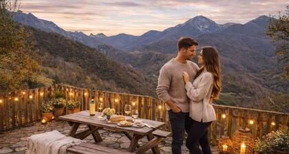 Montegrande Apartment Surrounded by Mountains with Shared Terrace and Wi-Fi