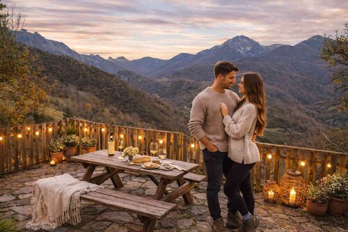 Montegrande Apartment Surrounded by Mountains with Shared Terrace and Wi-Fi