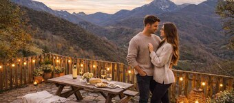 Montegrande Apartment Surrounded by Mountains with Shared Terrace and Wi-Fi