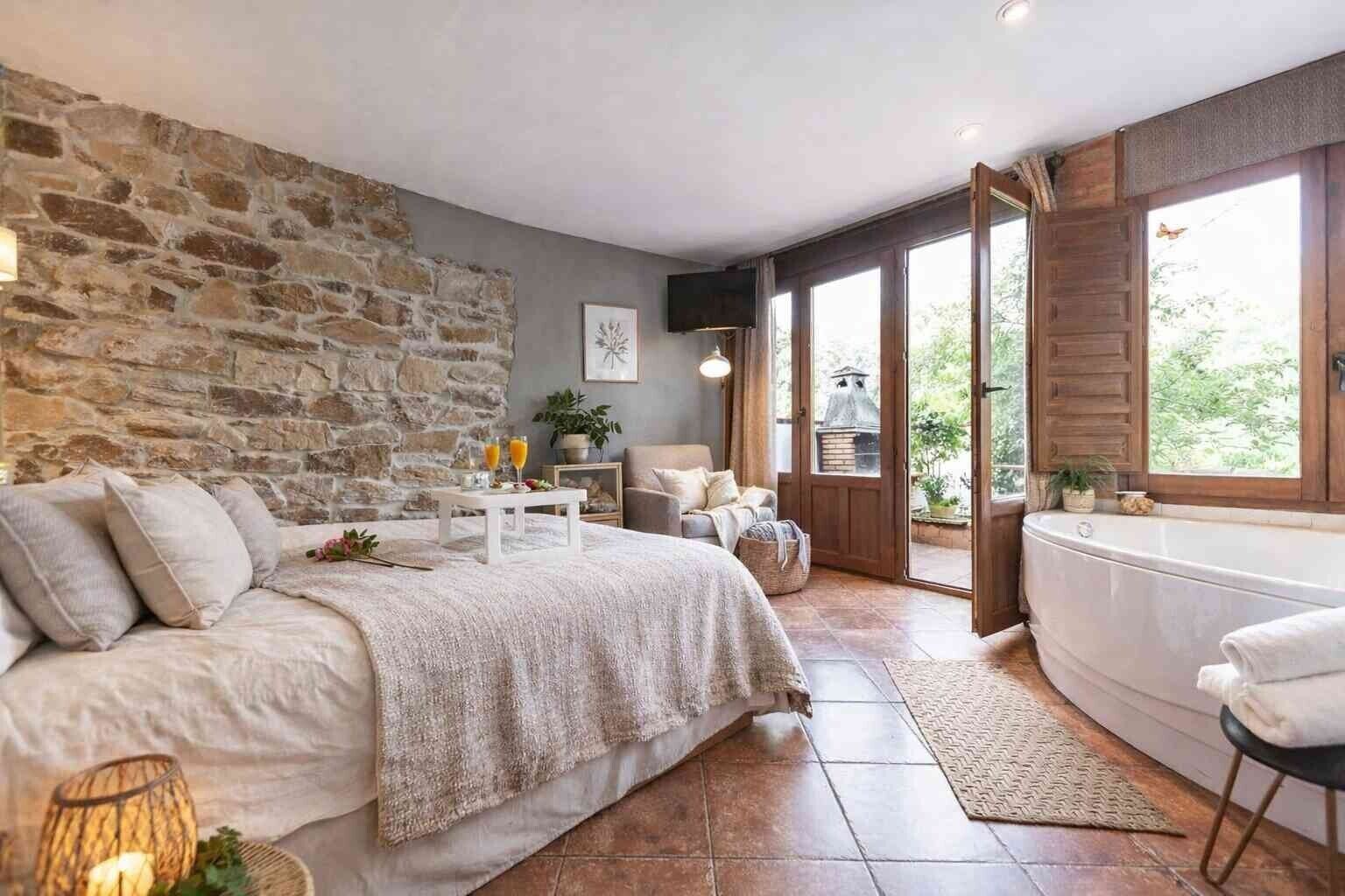 1 sovrum, strykjärn/strykbräda, gratis wi-fi och sängkläder