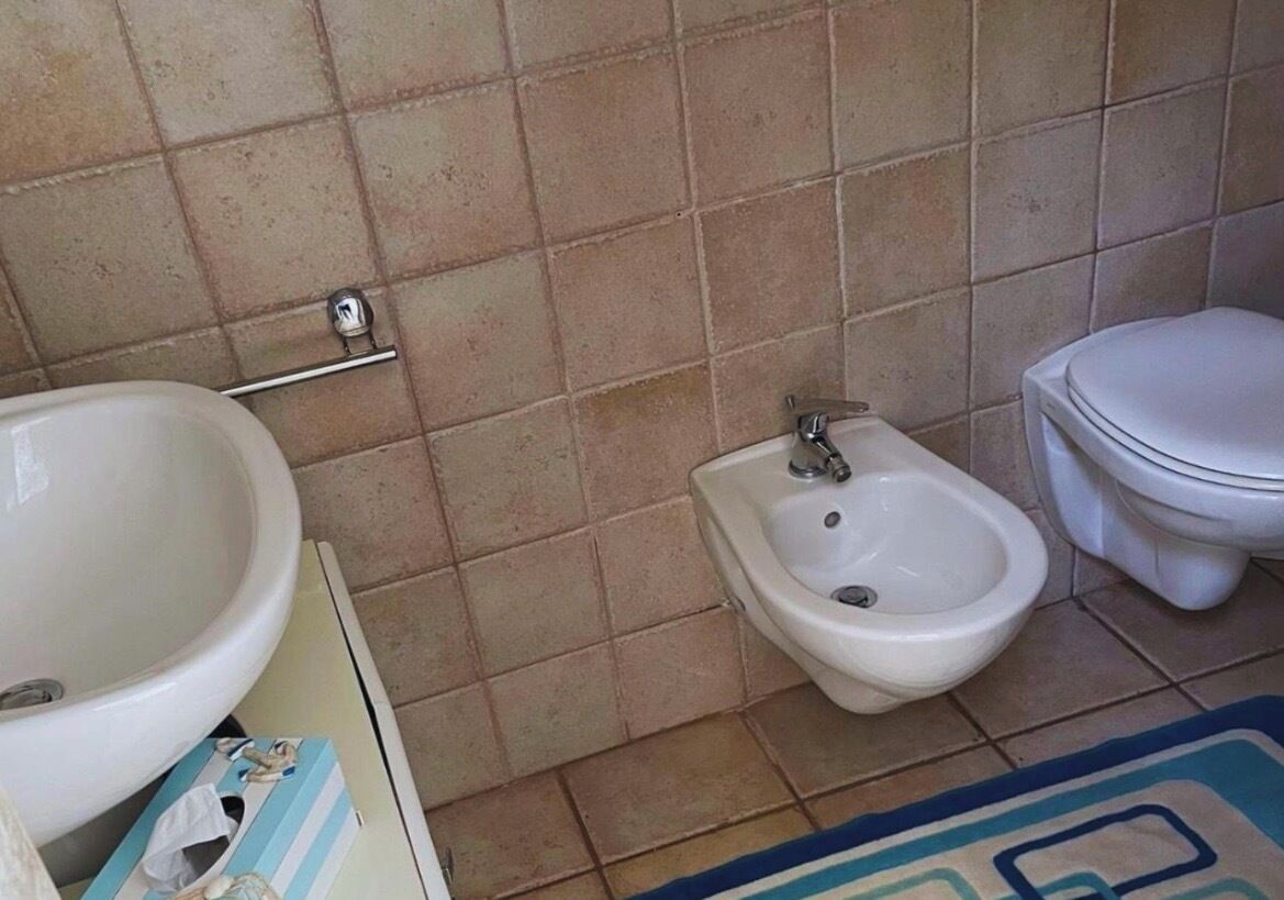 Ducha, secador de pelo, bidet, toallas