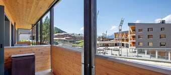 Studio Apartment 'Sweet Home - Pila Apartments' with Mountain View and Private Terrace
