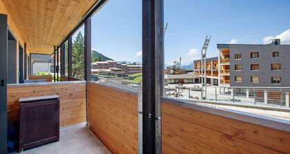 Studio Apartment 'Sweet Home - Pila Apartments' with Mountain View and Private Terrace
