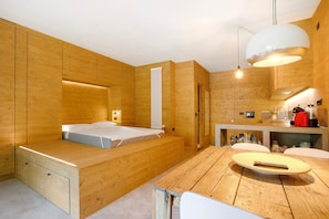 1 dormitorio y ropa de cama