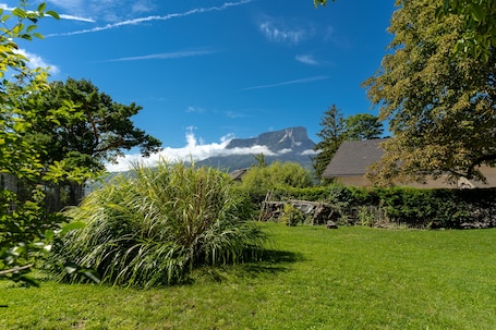 Property grounds. Gite De Myans for 15 with Garden, Mountain Views, Private Terrace, BBQ & Wi-Fi