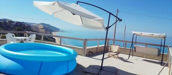 Kamer 'Vista Torre Sul Mare 2' met gedeeld terras, draadloos internet en airconditioning