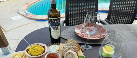 Opções para refeição ao ar livre