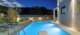 Casa rural 'Villa Zografia' con vistas al mar, Wi-Fi y aire acondicionado