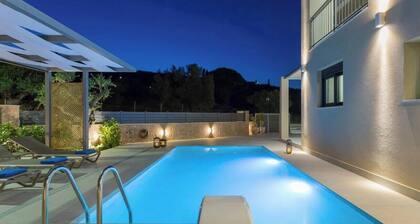 Maison de campagne "Villa Zografia" avec vue sur la mer, Wi-Fi et climatisation