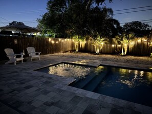 Piscine chauffée