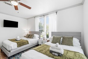 5 Schlafzimmer, BĂŒgeleisen/BĂŒgelbrett, kostenloses WLAN, BettwĂ€sche