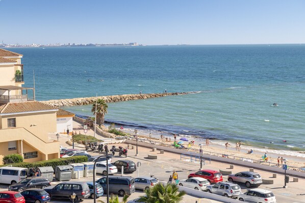 Accommodatie ligt op het strand