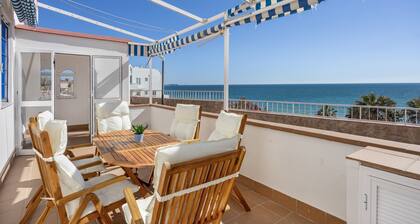 Appartement 'La Terracita De Candi El Puerto' avec vue sur la mer, Wi-Fi et climatisation
