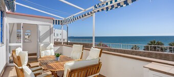Apartment 'La Terracita De Candi El Puerto' with Sea View, Wi-Fi and Air Conditioning