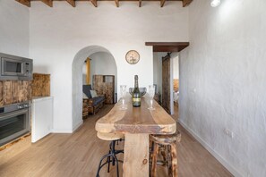 Dining - Holiday Home 'El Rincón De Yeico' with Mountain View, Private Terrace and Wi-Fi (Isora)