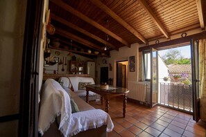 TV, fireplace, DVD player