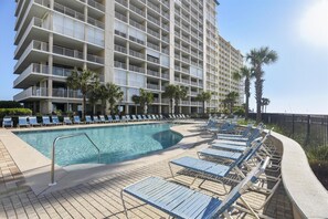 Indoor pool - Bluewater Unit 404 | Beachfront Condo | Pools, Hot Tubs, Sauna | My Beach Getaways (Orange Beach)