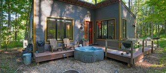 Camp Emerson | Hocking Hills, Hot Tub