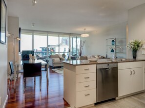 Interior - Harbour Vista - Breathtaking Views, Workspace, Gym, and Nearby Shopping Nearby by Victoria Prime!! (Victoria)