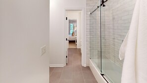 Shower, hair dryer, towels, toilet paper - Adventure-Ready 5BR | Game Room + Weekday Deals! (Marietta)