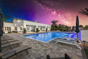 Piscine chauffée