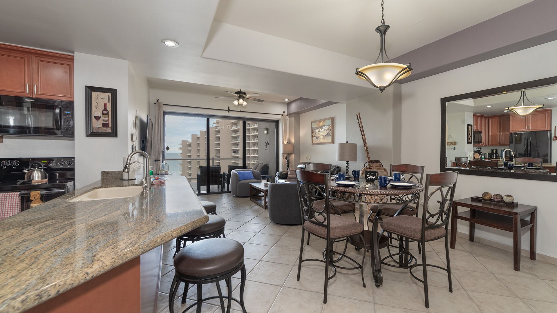 Spacious main room.