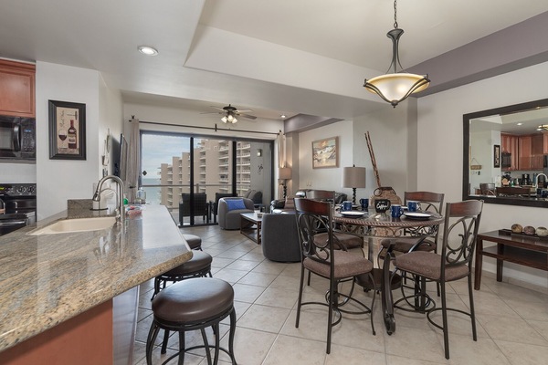 Spacious main room.
