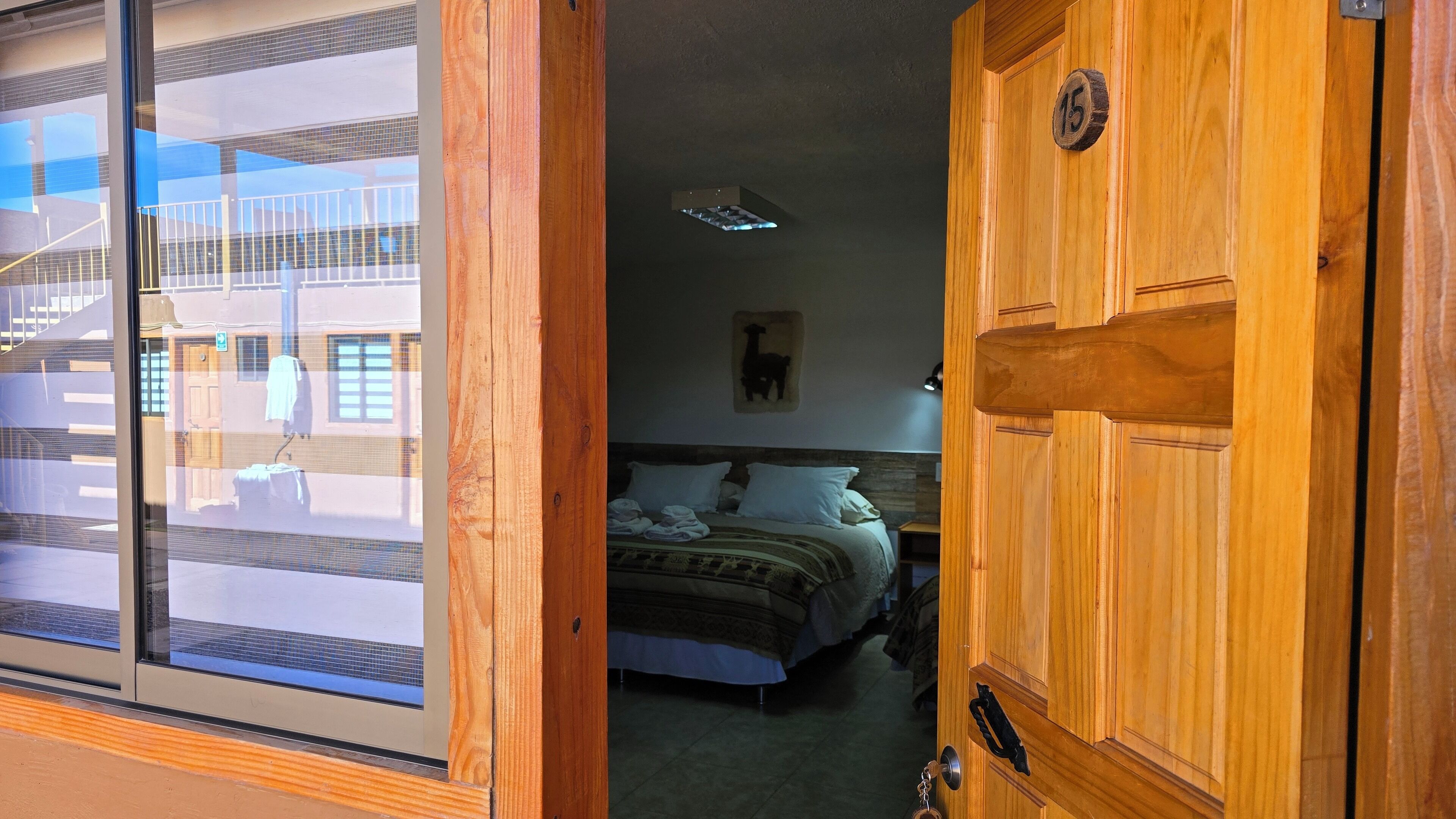 Triple Room, Courtyard View | Free WiFi, bed sheets