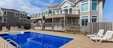 Una piscina climatizada