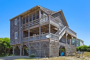 Exterior - 7139 Kessing's Down Home * 3 Min Walk to Beach (Nags Head)