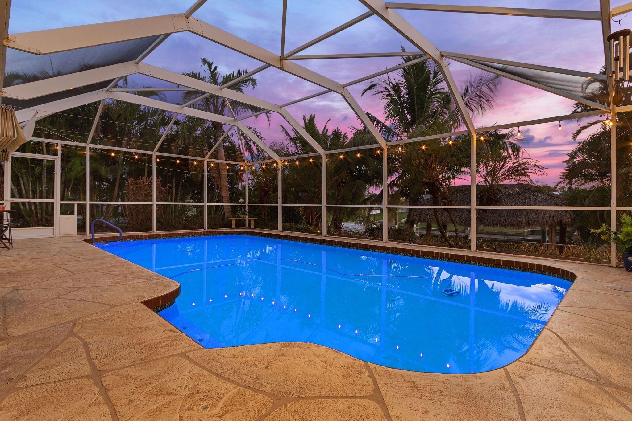Una piscina climatizada