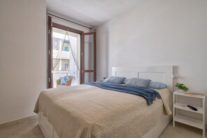 1 室のベッドルーム、アイロン / アイロン台、WiFi、ベッドシーツ