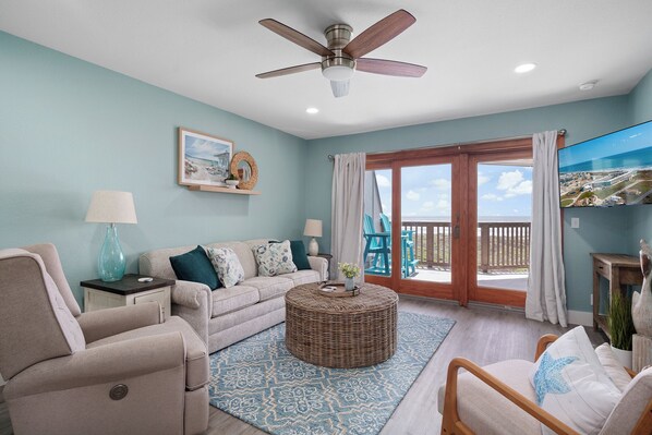 TV, table football, ping pong, books - La Mirage Condo 331 Beachfront Resort Condominiums with Private Boardwalk (Port Aransas)