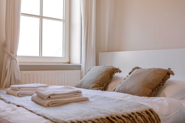 3 soverom, strykejern/-brett, wi-fi og sengetøy