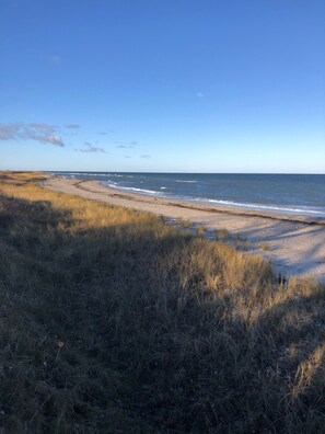 Tæt på stranden