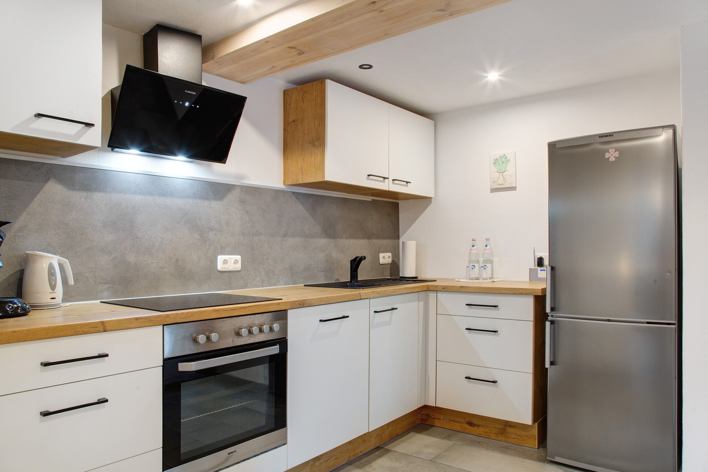 Kühlschrank, Ofen, Herdplatte, Geschirrspüler