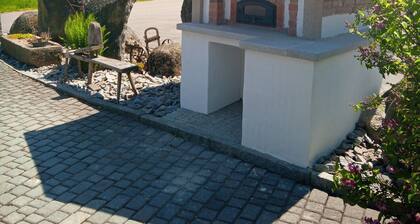 Holiday Home 'Ferienwohnung Bachblick' with Private Terrace, Wi-Fi and Air Conditioning