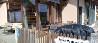 Casa vacanze 'Ferienwohnung Bachblick' con terrazza privata, Wi-Fi e aria condizionata