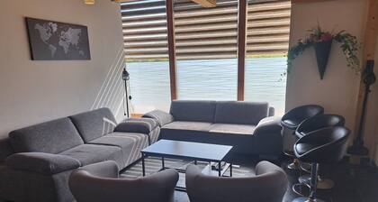 Holiday Home 'Ferienwohnung Bachblick' with Private Terrace, Wi-Fi and Air Conditioning