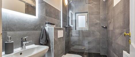 Dusche, Handtücher