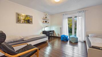 3 habitaciones, wifi gratis y ropa de cama