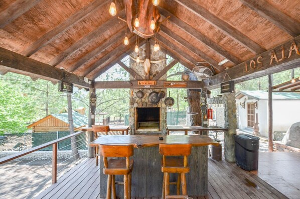 Opções para refeição ao ar livre