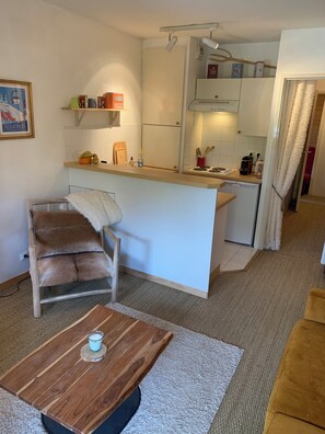 Interior - ISOLA 2000 4/6-person apartment in chalet with large terrace (Isola 2000)